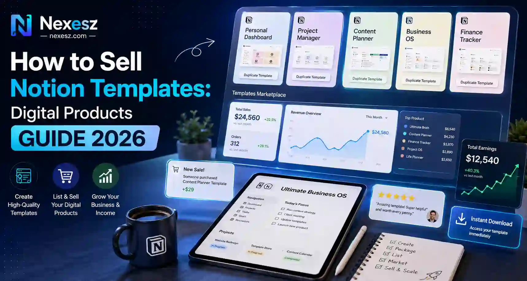 How to Sell Notion Templates: Digital Products Guide 2026