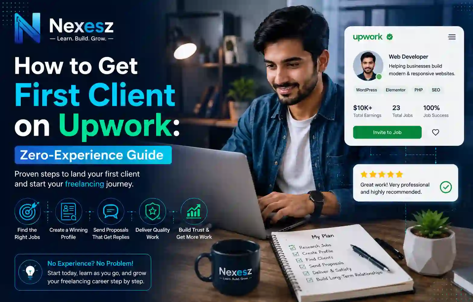 How to Get First Client on Upwork: Zero-Experience Guide