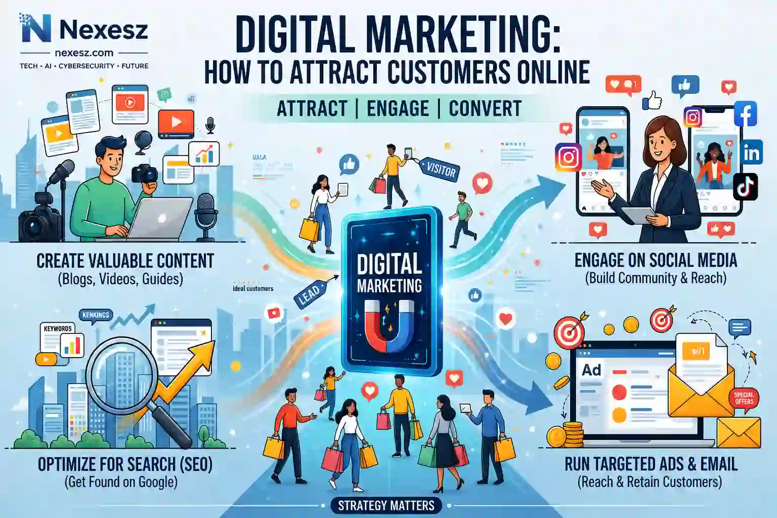 Digital Marketing: How to Attract Customers Online