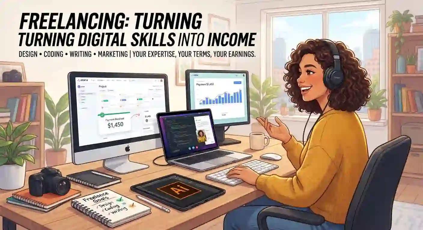 Freelancing: Turning Digital Skills Into Income