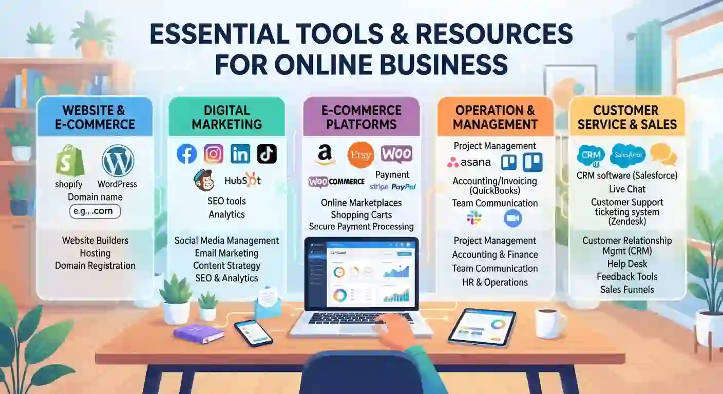 Essential Tools and Resources for Online Business