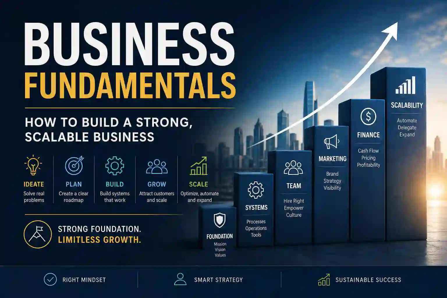 Business Fundamentals: How to Build a Strong, Scalable Business