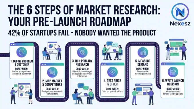 Do Not Launch Your Business Until You Complete These Steps of Market Research